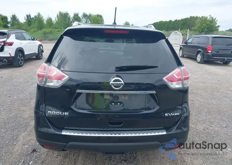 2016 Nissan Rogue Sv из США, поврежденный, VIN KNMAT2MV6GP625372